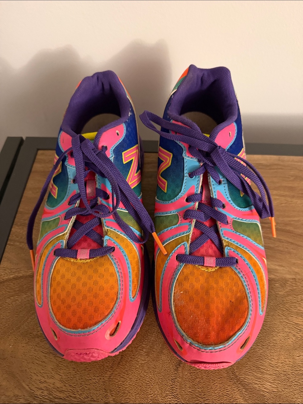 New Balance Kids Colorful Sneakers - Pink, Orange, Purple, Blue & Green